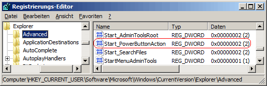 Start_PowerButtonAction