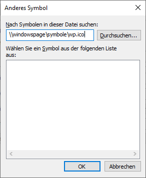 Anderes Symbol