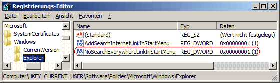 NoSearchEverywhereLinkInStartMenu