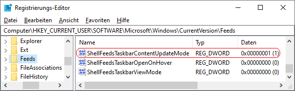 ShellFeedsTaskbarContentUpdateMode