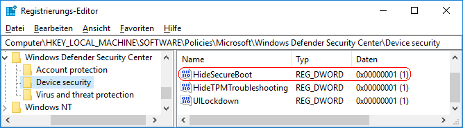 HideSecureBoot