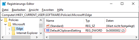 DefaultClipboardSetting