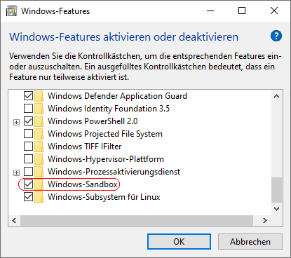 Windows-Features