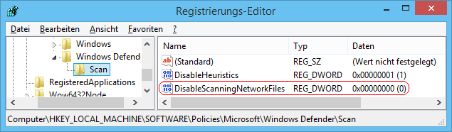 DisableScanningNetworkFiles