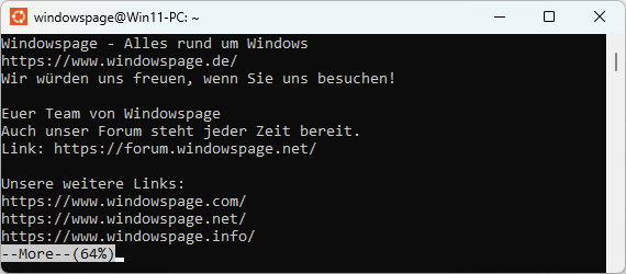 more windowspage.txt