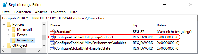 ConfigureEnabledUtilityCropAndLock