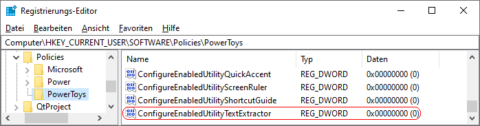 ConfigureEnabledUtilityTextExtractor