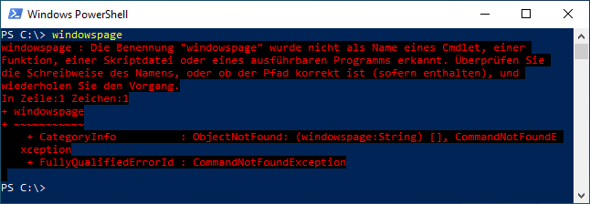 PowerShell