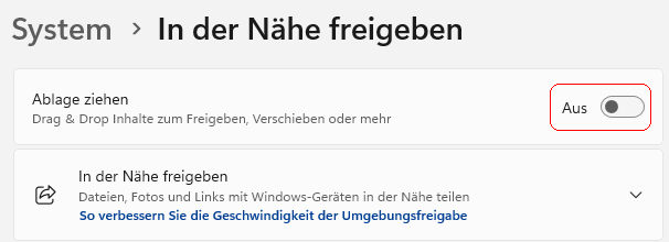 In der N&auml;he freigeben